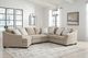 Signature Design by Ashley® Brogan Bay 3-Piece Cork Left-Arm Facing Cuddler Sectional-2