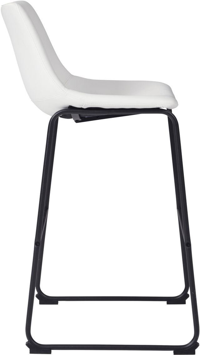 Signature Design by Ashley® Centiar White Bar Stool-3