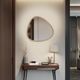 YHD Brown Trifecta Accent Mirror-1