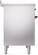 Ilve® Nostalgie II Series 40" Stainless Steel Pro Style Induction Range-3