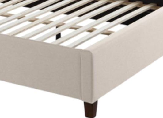 Malouf® Eastman Oat California King Upholstered Platform Bed-1