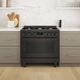 Bosch 800 Series 36" Black Stainless Steel Pro Style Natural Gas Range-3
