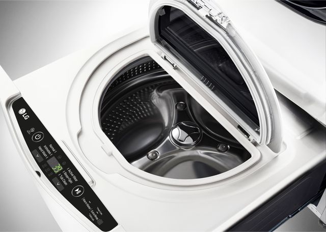 LG SideKick™ 27" White Pedestal Washer-3