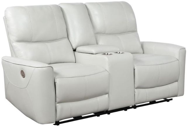 Coaster® Greenfield 3-Piece Dove Gray Power Reclining Seating Set-3