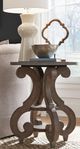 Magnussen Home® Tinley Park Dovetail Grey Accent End Table-2