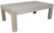 CabanaCoast® Customizable Chateau Wooden 48"x29" Outdoor Rectangular Coffee Table-1