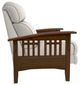 La-Z-Boy® Eldorado Chalk High Leg Reclining Chair-2