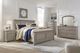 Signature Design by Ashley® Lettner 4-Piece Light Gray California King Panel Bed Set-4