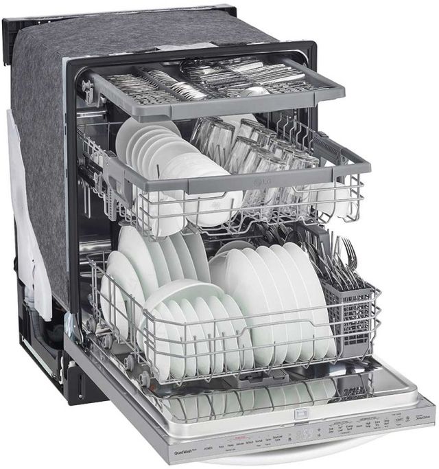 LG 24" PrintProof™ Stainless Steel Built In Dishwasher-5