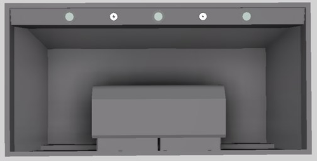 Vent-A-Hood® Designer Series 48" Gunsmoke Wall Mounted Range Hood-2
