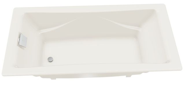 KOHLER® Tea-for-Two® Biscuit 72" x 36" Drop-In Bath-1
