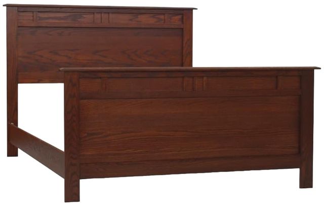 Wolfcraft Furniture Summit Brown Twin Panel Bed-0