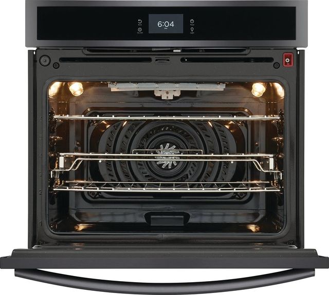 Frigidaire Gallery 30" Smudge-Proof® Black Stainless Steel Single Electric Wall Oven-2
