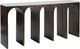 Universal Explore Home™ New Modern Moda Aged Satin Pewter/White Banswara Console Table-0