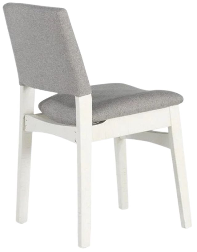 Transformer Table Transformer Argent/Canadian Birch White Stackable Dining Chair-2