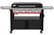 Weber® Slate® 36" 4-Burner Black Rust-Resistant Outdoor Freestanding Liquid Propane Griddle with Closed Cabinet-0