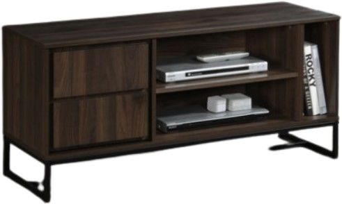 Milton Greens Stars Dark Walnut 47" TV Stand-1