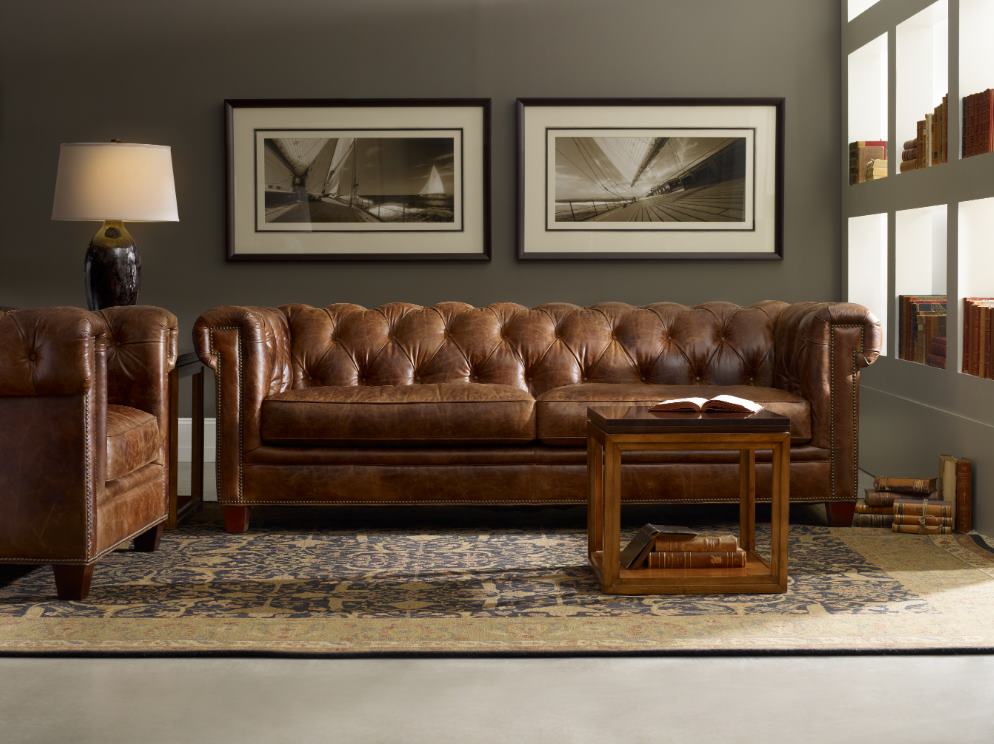 Hooker Furniture SS Chester Malawi Tonga Sofa - Thumbnail 4