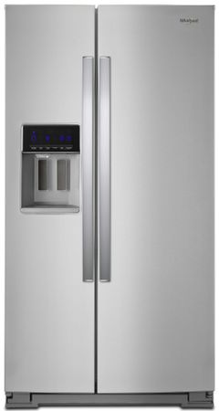 SCRATCH N DENT - Whirlpool® 36 in. 20.6 Cu. Ft. Fingerprint Resistant Stainless Steel Counter Depth Side-By-Side Refrigerator
