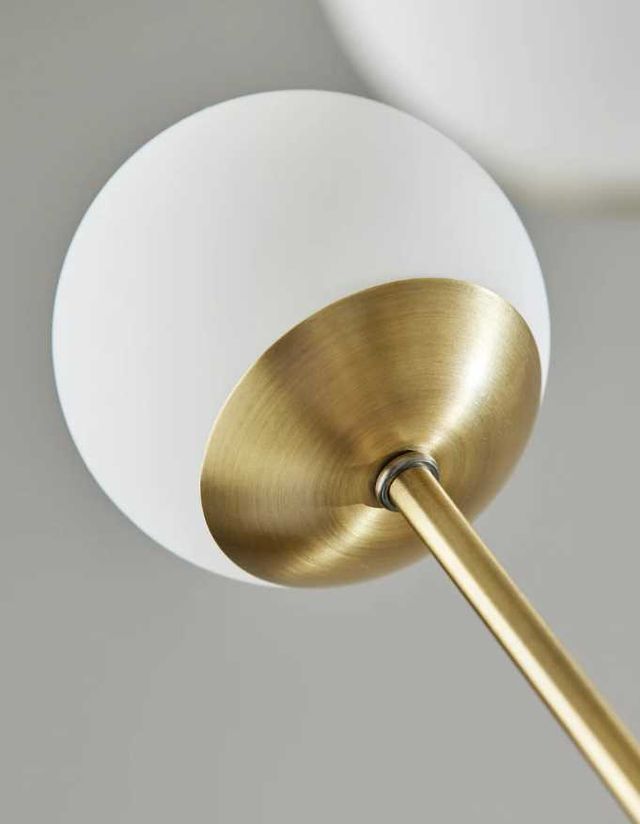 Adesso® Doppler Antique Brass LED Pendant-3
