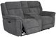 Parker House® Richland Bristol Gray Power Reclining Console Loveseat-0