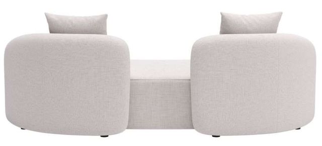 Zuo® Modern Sunny Isles Beige Fabric Outdoor Loveseat-3