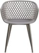 Moe's Home Collection Piazza Grey-M2 Outdoor Chair-1