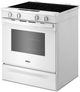 Whirlpool® 30" White Glass Top Slide-In Electric Range with Air Cooking Technology-3
