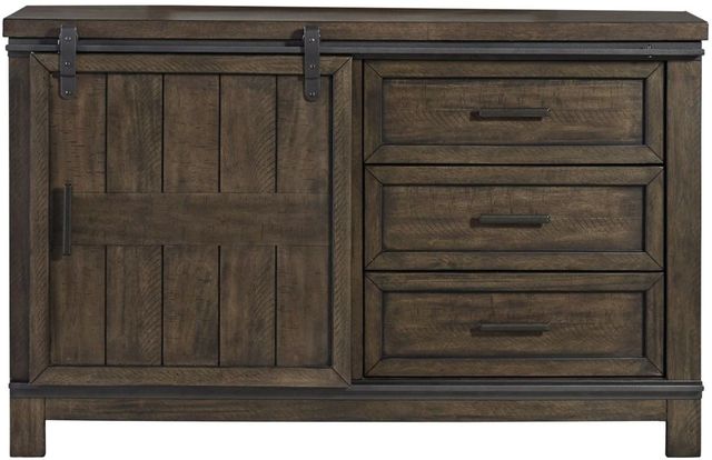 Liberty Furniture Thornwood Hills Rock Beaten Brown Youth Dresser-2