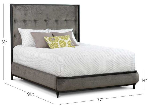 Wesley Allen Customizable Broadway California King Panel Bed-2