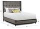 Wesley Allen Customizable Broadway California King Panel Bed-2
