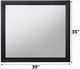 ACME Furniture Ireland Black Dresser Mirror-1