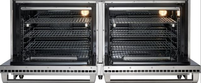 Wolf® 60" Stainless Steel Pro Style Liquid Propane Gas Range-1