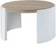 ACME Furniture Zoma Oak/ White High Gloss Coffee Table-2