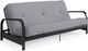 dhp furniture® Cleo Herringbone Futon with Arms-0