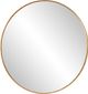 Uttermost® Junius Antiqued Gold Large Round Mirror-0