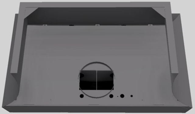 Vent-A-Hood® Designer Series 42" Gunsmoke Wall Mounted Range Hood-2