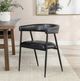 Classic Home Preston Black/Jet Black Dining Chair-1