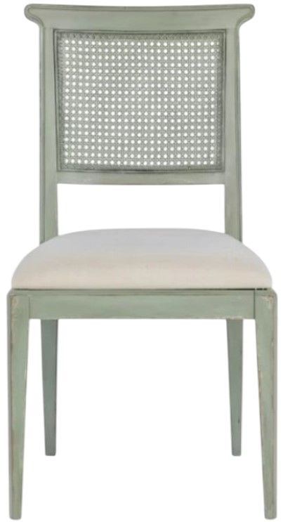 Hooker® Furniture Charleston Verdigris Green/Oyster Dining Side Chair-2