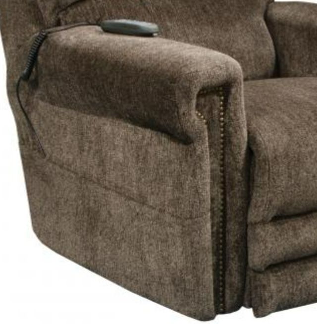 Catnapper® Warner Tiger's Eye Power Lay Flat Recliner with Power Headrest and Lumbar-1