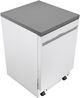 GE® 24" White Portable Dishwasher with Sanitize Cycle-5
