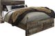 Benchcraft® Derekson 5-Piece Multi Gray Queen Storage Panel Bed Set-1
