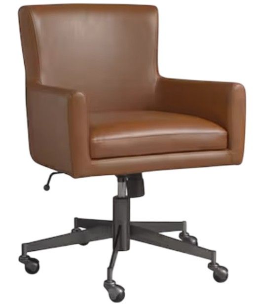 Bassett® Furniture HomeWork Lyles Saddle Office Chair-0