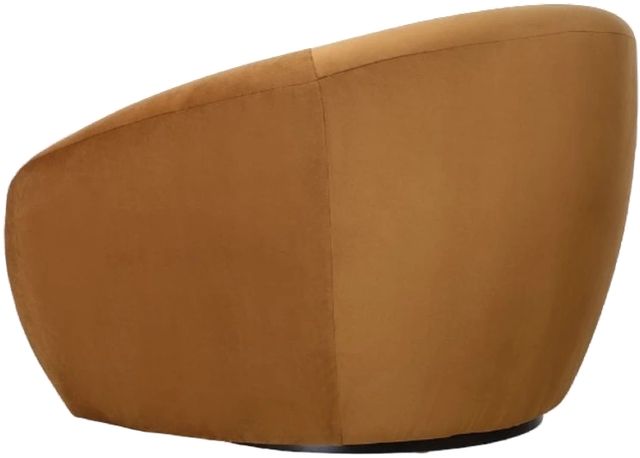 Uttermost® DeSoto Hazlenut Swivel Chair-4