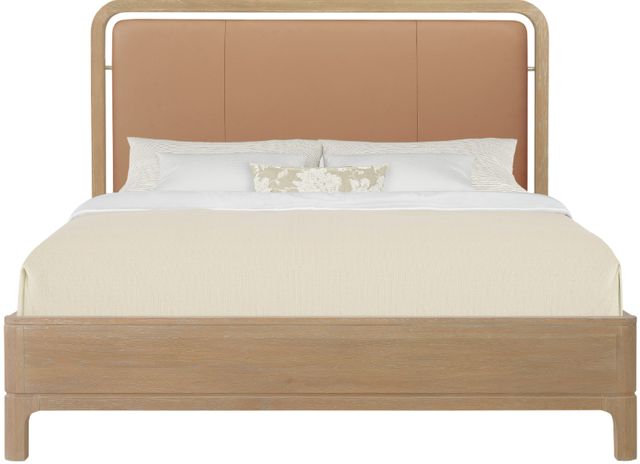 Hooker® Furniture Banyon Bay Desert Oak/Toast Queen Panel Bed-1