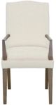Fairfield® Customizable Entree Dining Camel Short Back Arm Chair-1