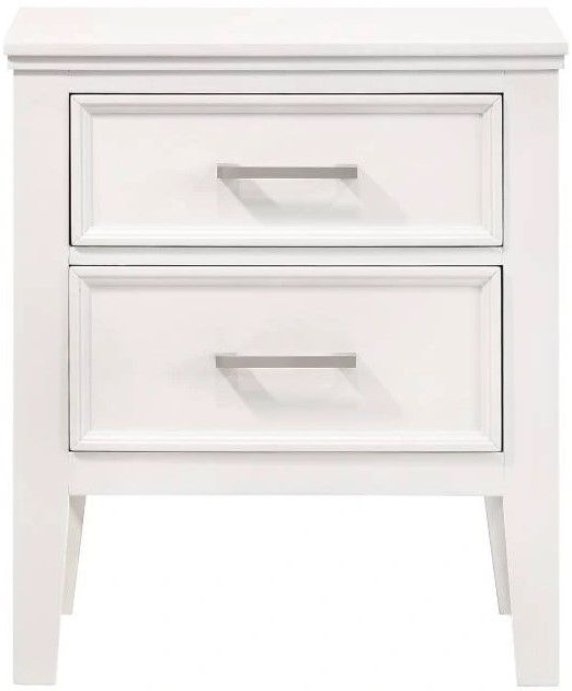 New Classic® Home Furnishings Andover White Nightstand-2