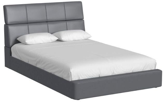 Elements International Valari Gray Youth Full Panel Bed-0