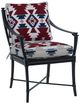 Century® Customizable Andalusia Aluminum Outdoor Dining Arm Chair with Cordoba Legs-2