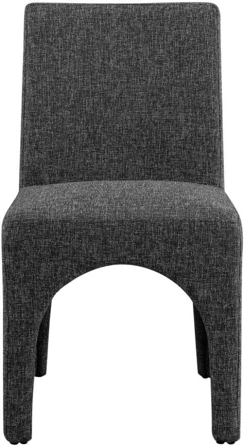 Meridian Furniture Gramercy Black Upholstered Dining Side Chair-1